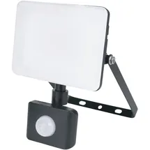 Müller-Licht Außenstrahler LED 20 W 17,8 cm inkl. Bewegungsmelder schwarz