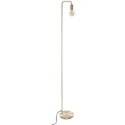 WellHome - Stehlampe aus goldenem Metall, 150 cm