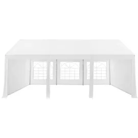 Juskys Partyzelt Gala 6 x 3 m Weiß