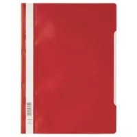 Durable 2573-03 Präsentations-Mappe Polypropylen (PP) Rot, Transparent