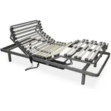 amuéblate online Ergotop Elektrisches Gelenkbett mit 5 Ebenen und verstärkter Struktur, ergonomisch, zuverlässig und leise, Deutscher Motor, 90 x 190 cm