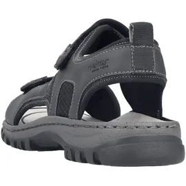 Rieker Sandale Herren Schwarz 41