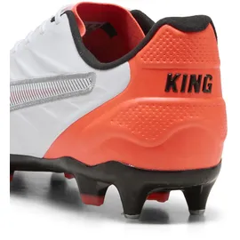 Puma King Pro MxSG Fußballschuhe Herren silver/white/red 39