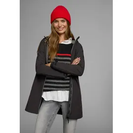 POLARINO Softshellmantel in schwarz | Gr.: 40