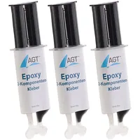 AGT Zweikomponentenkleber Epoxy 3er-Pack