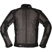 Modeka GmbH Khao Air Textiljacke Schwarz/Grau 4XL