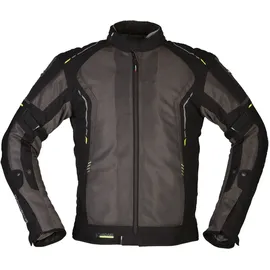 Modeka GmbH Khao Air Textiljacke Schwarz/Grau 4XL