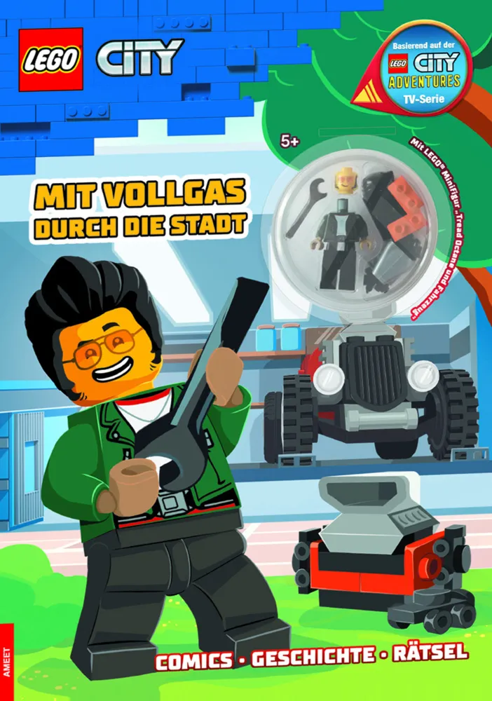 Lego® City - Mit Vollgas Durch Die Stadt  M. Minifigur  Kartoniert (TB)