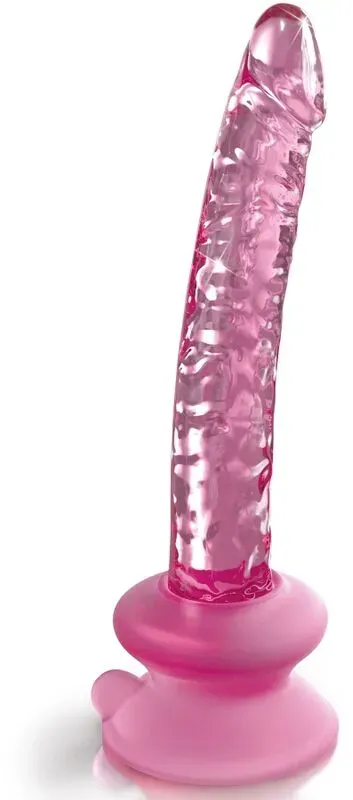ICICLES - N. 86 GLASDILDO MIT SAUGNAPF