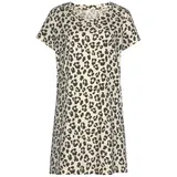 VIVANCE DREAMS Damen Nachthemd hellgelb mit Leodruck Gr.40/42