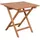 deVries Woodie Gartentisch 80 x 73 x 60 cm Braun