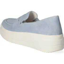 remonte Plateau Slipper Damen Hellblau 40