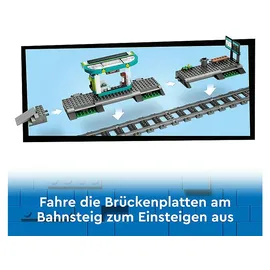 LEGO City Straßenbahn mit Haltestelle