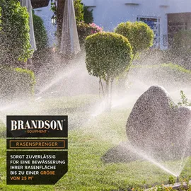 Brandson Versenkregner 10 cm schwarz