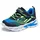 SKECHERS S Lights Flex Glow Ultra Sneaker Blau/Schwarz 23