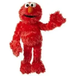 LIVING PUPPETS SE107 Sesamstrasse Handpuppen 65 cm Elmo