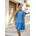 Blusenkleid Blau 50