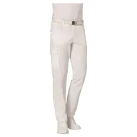 Leiber Hose 2 Schenkeltaschen weiß,