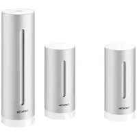 Netatmo Smarte Wetterstation + Innenmodule Bundle NBU-NWS-NIM-EU WLAN-Wetterstation Vorhersage für