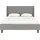 OTTO home Kempton 180 x 200 cm Grau