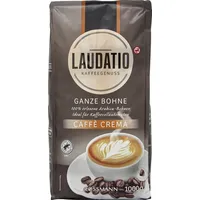 Laudatio Caffè Crema Kaffeebohnen, Arabicabohnen kräftig, 1,0 kg