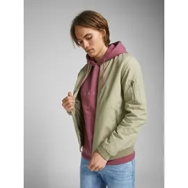 JACK & JONES JJERUSH Bomber beige M