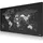 Titanwolf Gaming Mauspad XXXL Speed Mousepad Weltkarte Motiv, rutschfest, abwaschbar