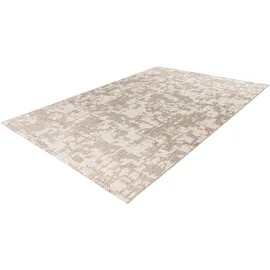 OBSESSION Teppich OBSESSION "My Tallinn 542", grau (taupe), B:80cm H:2mm L:150cm, Polypropylen, Teppiche, Teppich, Flachgewebe, modernes Design, In- und Outdoor geeignet