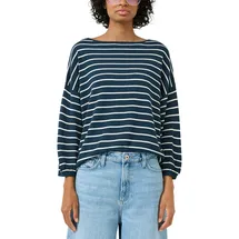 QS Strickpullover blau/bunt M