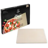 Moesta BBQ Pizzastein eckig 45 x 35 cm Cordierit beige
