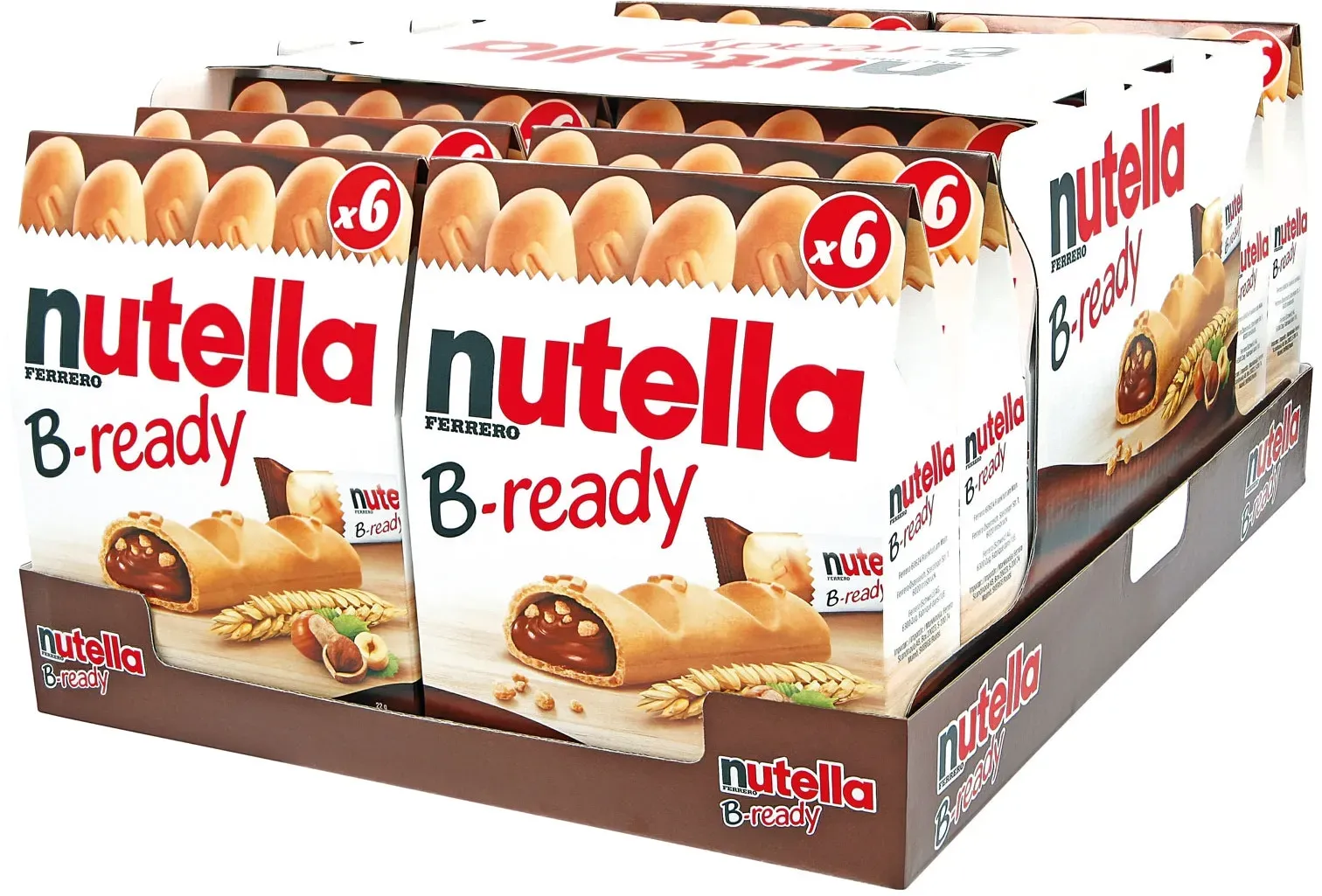 nutella B-ready 132 g, 16er Pack