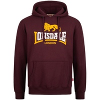 Lonsdale Hoodie Lonsdale Thurning rot M