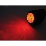 Highsider smart Old School Typ 1 LED Rücklicht Schwarz E-geprüft (1Stk), rot