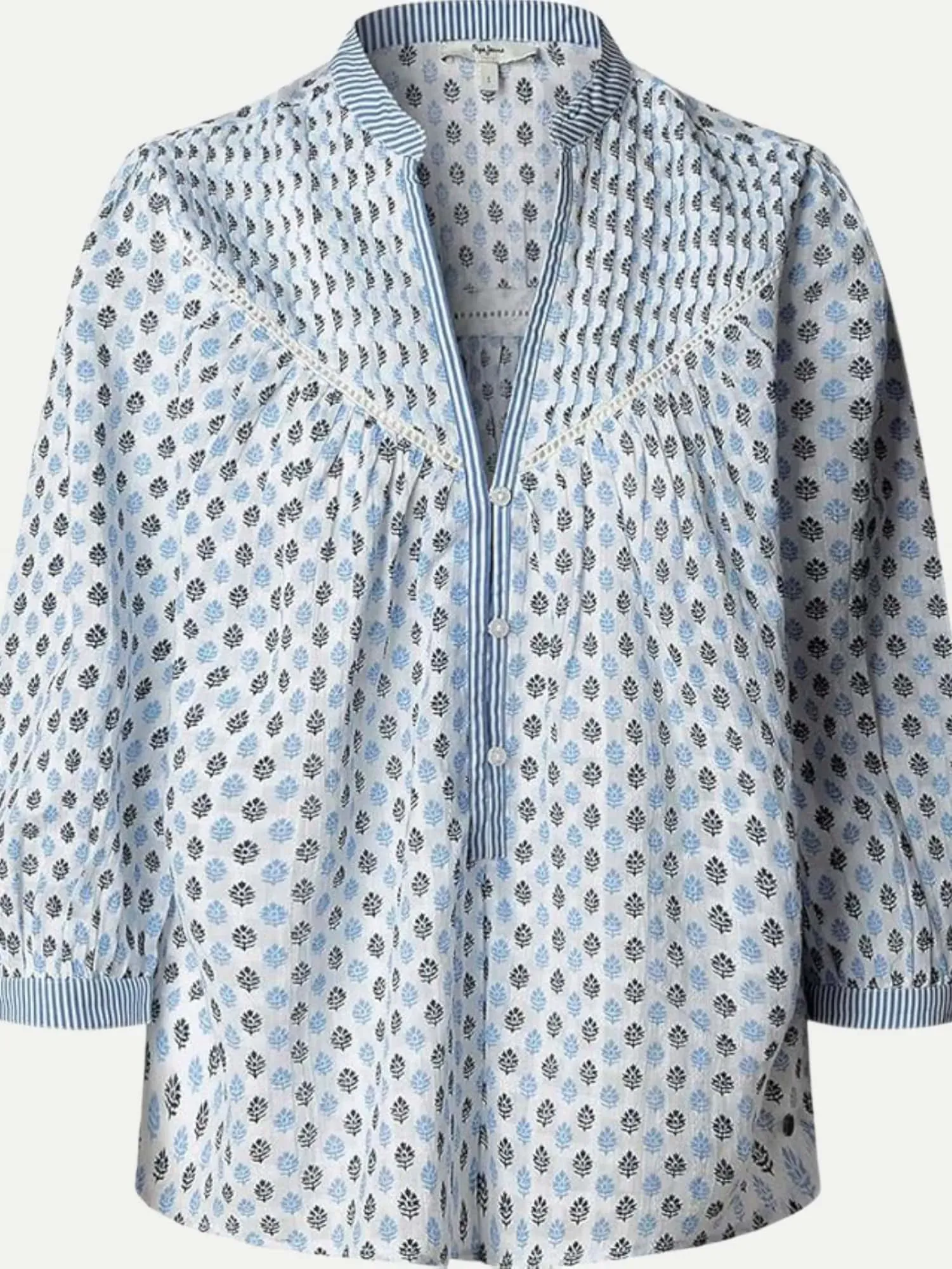 Bluse BLOOM Blau WS/L