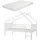 [en.casa] Hausbett Sotkamo 90 x 200 cm Kiefer massiv weiß
