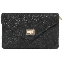Samantha look Abendtasche Leder Black