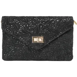 Samantha look Abendtasche Leder Black