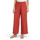 Betty & Co Schlupfhose Damen mit Struktur Dunkelrot 38