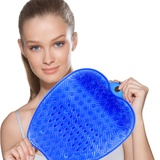 Fußmassagegerät Scrubber Cleaner, Fußmassagegerät Scrubber Cleaner, Dusch Fußmassagegerät Scrubber mit Saugnapf Silikon, für Füße Wellness, Fußkreislauf & Entlastet müde Füße