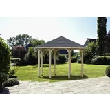 Wolff Finnhaus Kreta 8 3,27 x 3,27 m Beige