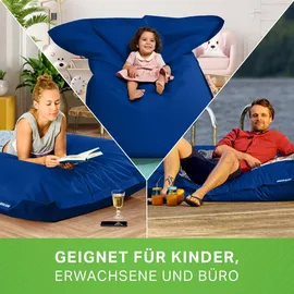 Green Bean Sitzsack Blau,