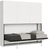 Itamoby Kando Einzelbett Esche weiß Zusammensetzung D Klappbett