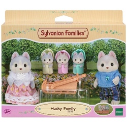 Sylvanian Families Minipuppe Epoch Games "Husky Familie" 5 Figuren ab 3 Jahren (Set) bunt