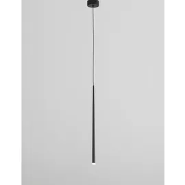 Nova Luce Giono 1-flg. 51 cm schwarz Acryl Aluminium