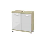 Möbel Kraft Waschbeckenunterschrank 60 x 60 cm Mehrfarbig