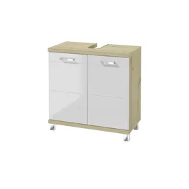 Möbel Kraft Waschbeckenunterschrank 60 x 60 cm Mehrfarbig