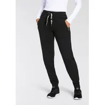 KangaROOS Jogginghose mit Zippertaschen und Logo Band, Gr. 32 - N-Gr, schwarz, , 78717835-32 N-Gr