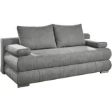 SUN GARDEN Schlafcouch Polyester 2-Sitzer Grau