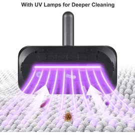 Zeblaze Kompakter Matratzen-Staubsauger 100 W lila