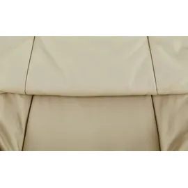 Stressless Relaxsessel Reno Leder 92 x 110 x 80 cm creme mit Hocker